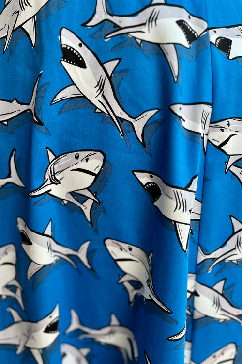 Sharks Full Skirt by Eva Rose