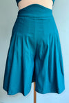 Turquoise Minerva Shorts by Sugar Stitch Clothing