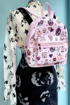 Halloween Collage Backpack in Pink