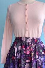 Blush Long Sleeve Cropped Cardigan