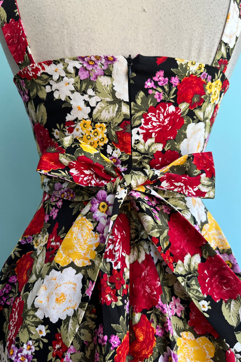 Garden Floral Fold-Over Dress by Eva Rose