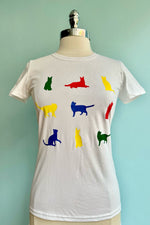 Rainbow Cat T-Shirt by Tulip B.