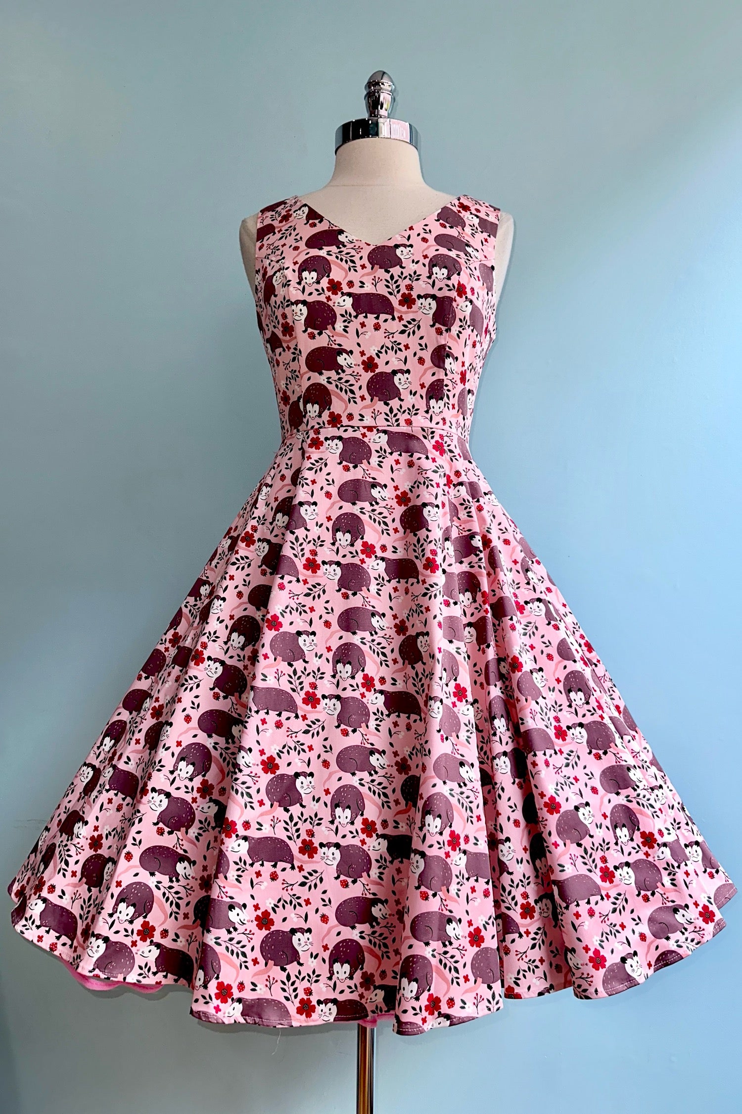 Posse Midi Slip Dress - Pink Floral - Petal & Pup USA