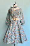 Light Blue Woodland Friends Jeanette Dress by Heart of Haute