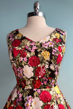 Garden Floral V-Neck Dress by Eva Rose