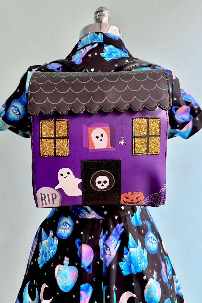 Spooky House Mini Backpack