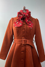 Primrose Caramel Coat by by Hearts & Roses London
