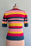 Pink and Lime Stripe Chrissie Sweater