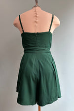 Sienna Emerald Green Romper by Collectif