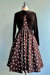 Moon Phases Cat Embroidered Cardigan by Voodoo Vixen