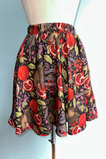 Pomegranate Garden Mini Skirt by Morning Witch