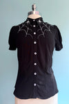 Arania Spiderweb Top by Hell Bunny