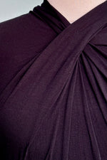 Criss-Cross Top Black by Banned