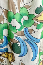 Final Sale Green and Blue Tropical Fruit Print Dress by Tulip B.