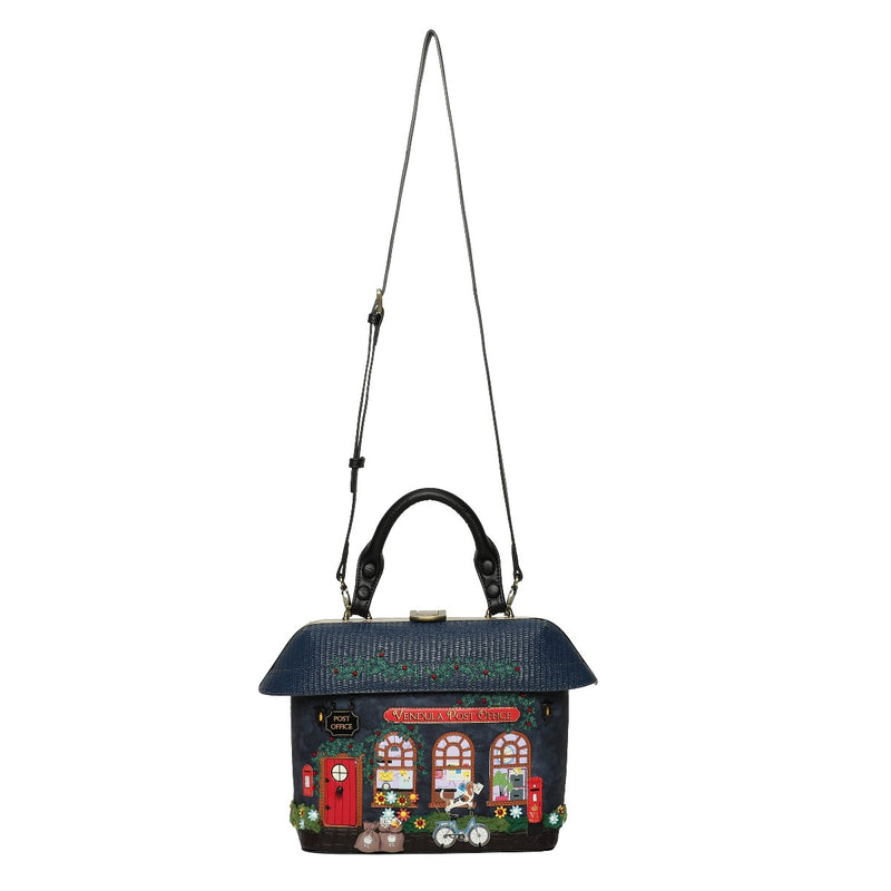 Old Post Office Grab Bag in Navy by Vendula London