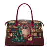 Christmas Library Bonnie Weekender Bag by Vendula London