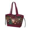 Christmas Library Stella Tote Bag by Vendula London