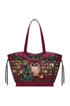 Christmas Library Stella Tote Bag by Vendula London