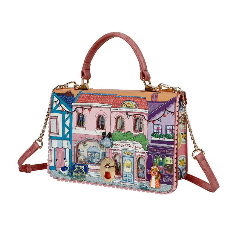 Victorian Tea Rooms Cassie Handbag by Vendula London