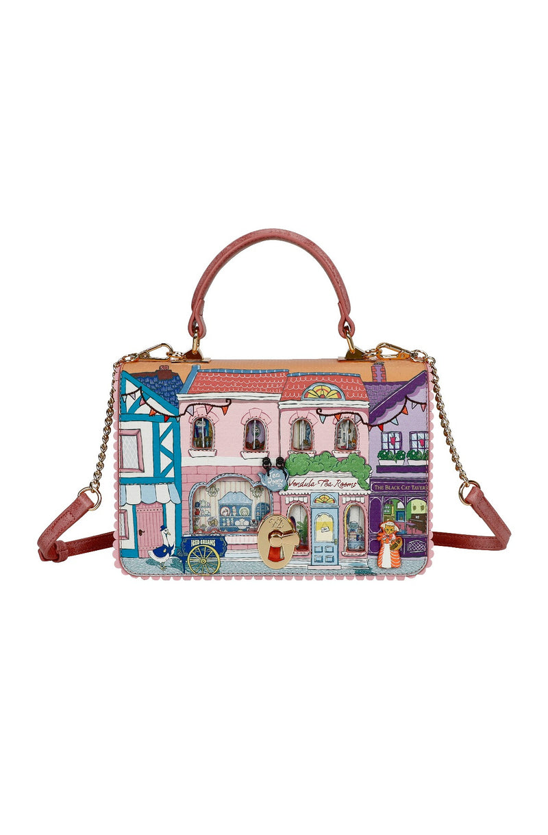Victorian Tea Rooms Cassie Handbag by Vendula London