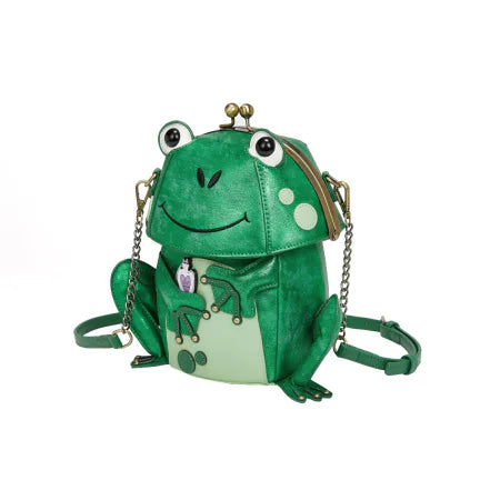 Witches Pantry Clipper Frog Bag by Vendula London