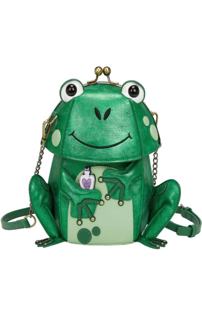 Witches Pantry Clipper Frog Bag by Vendula London