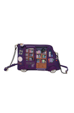 Travelling Library Truck Crossbody Bag by Vendula London