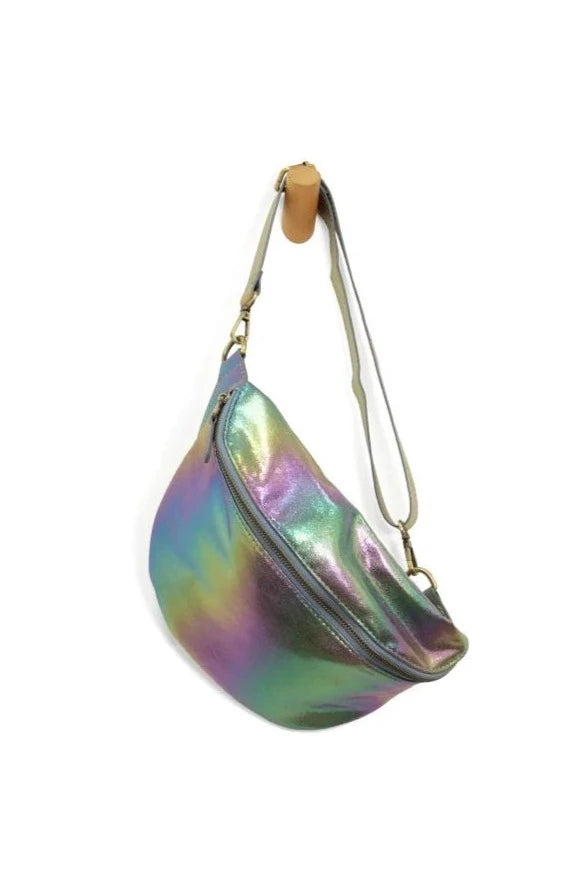 Holographic Twyla Blet Sling Bag