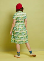Green Wild Swimmers Louise Dress by Palava