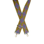 Spring Embroidered 2" Guitar Straps for Handbags in Multiple Patterns!