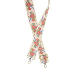Spring Embroidered 2" Guitar Straps for Handbags in Multiple Patterns!
