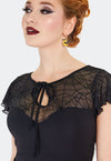 Spiderweb Lace Top by Voodoo Vixen