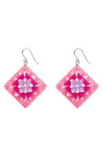 Pink Cosy Comfort Drop Earrings by Erstwilder