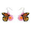 A Butterfly Named Flutter Drop Earrings by Erstwilder