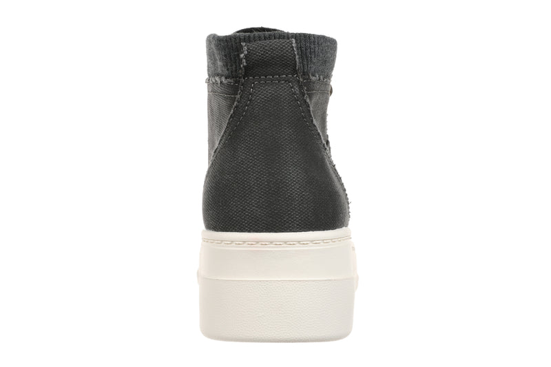 Camden Canvas High-Top Sneakers in Black by Blowfish