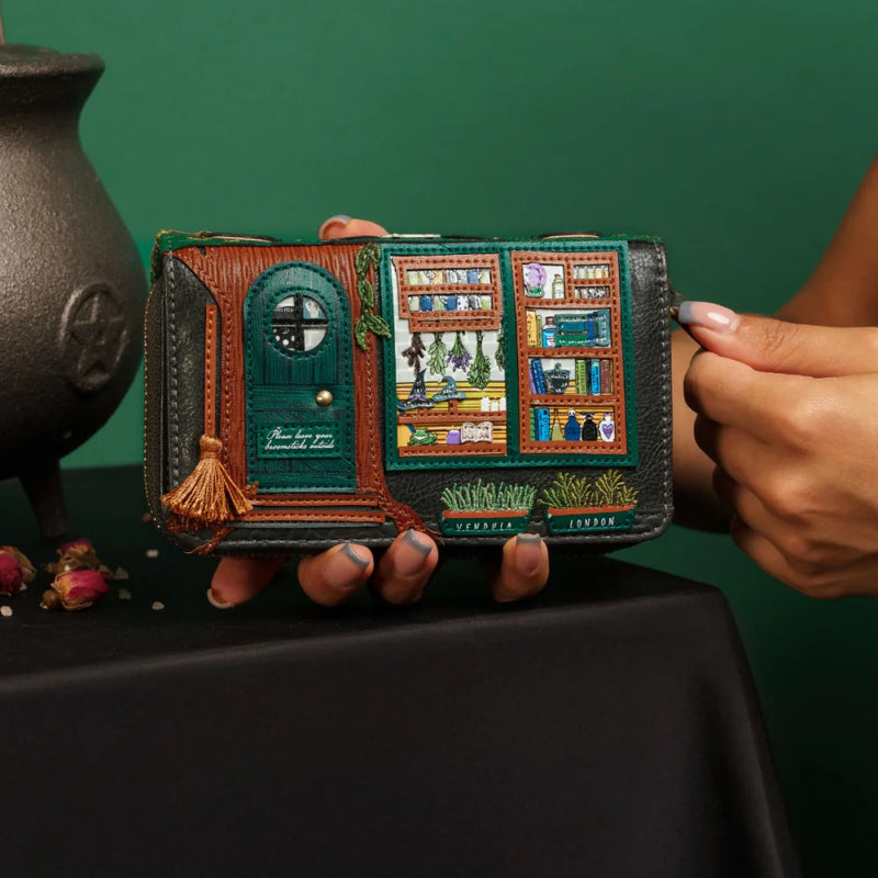 Witches Pantry Medium Ziparound Wallet by Vendula London