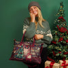 Christmas Library Bonnie Weekender Bag by Vendula London
