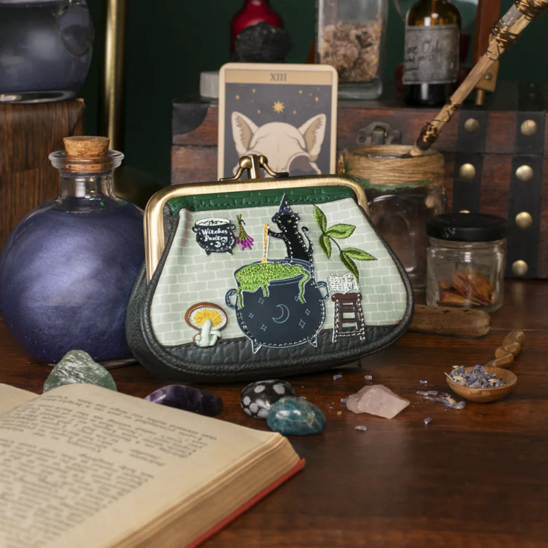 Witches Pantry Clipper Coin Purse by Vendula London