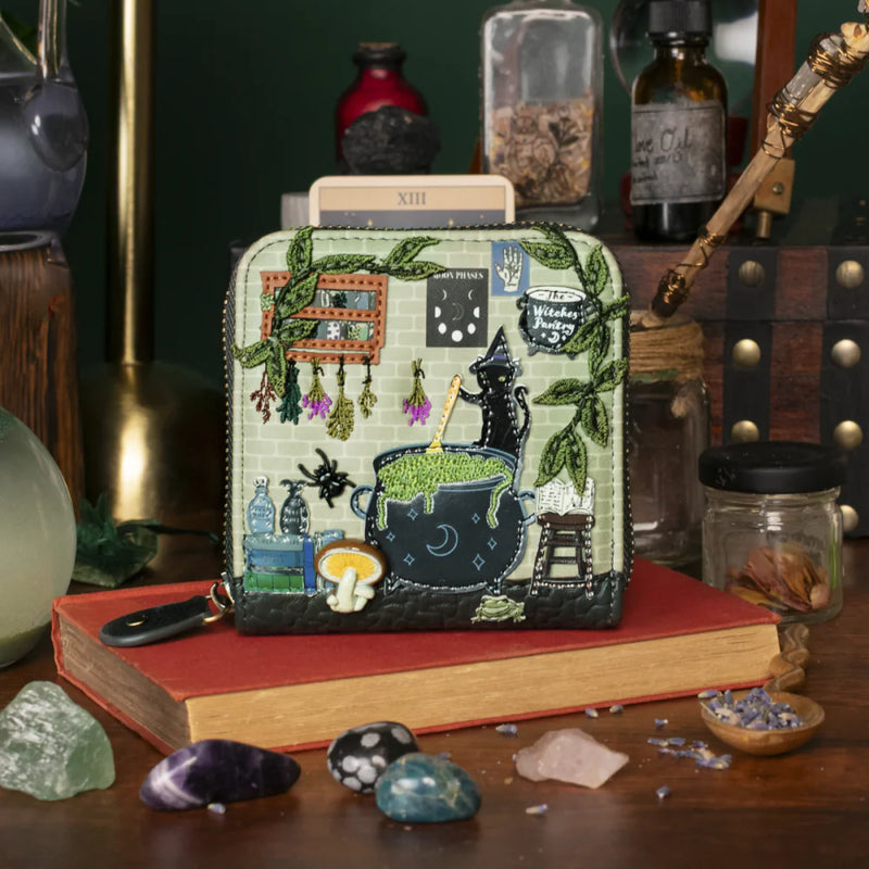 Witches Pantry Square Wallet by Vendula London