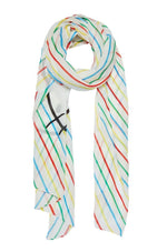 Hello Kitty Rainbow Large Neck Scarf by Erstwilder
