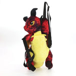 Red Dragon Stuffed Backpack