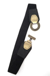 Antique Gold Circle and Latch Belt in Multiple Colors!