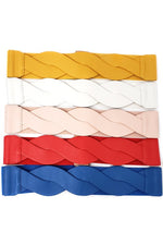 Braided Stretch Belt in Multiple Colors