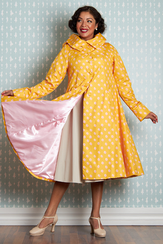 Luna-Sun A-Line Coat by Miss Candyfloss