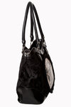 Bow Tie Kitty Bag in Black by Banned