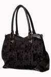 Bow Tie Kitty Bag in Black by Banned
