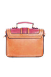 Red and Camel Betty Country Handbag by Banned