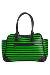 Neon Green Give You the Creeps Tote Bag by Banned