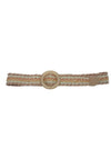 Round Buckle Braided Rope Belt in Multiple Colors!