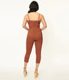 Copper Marcel Cropped Jumpsuit